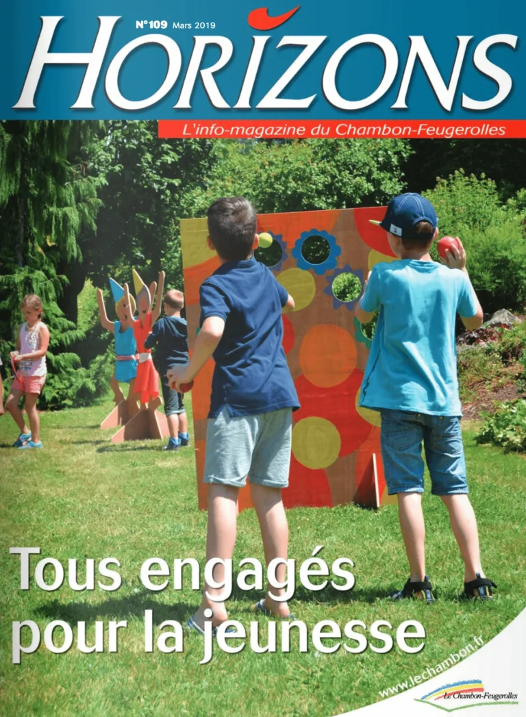 Magazine horizons - chambon feugerolles - Mars 2019