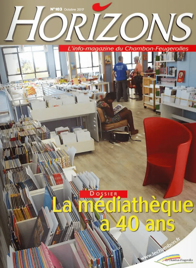 Magazine horizons - chambon feugerolles - Octobre 2017